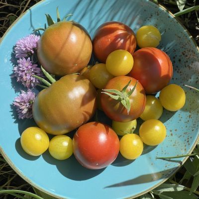 Tomatensorten Solena Yellow und Choco